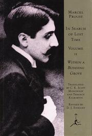 Cover of: Within a budding grove by Marcel Proust