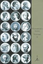 Cover of: Plutarch's Lives by Plutarch