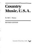 Cover of: Country music, U.S.A. by Bill C. Malone
