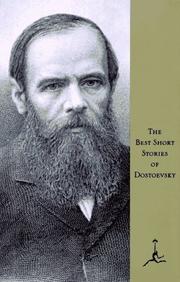 Cover of: The best short stories of Dostoevsky by Фёдор Михайлович Достоевский
