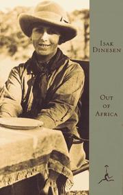Cover of: Out of Africa by Isak Dinesen