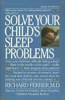 Cover of: Solve your child's sleep problems