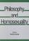 Cover of: Philosophy and homosexuality