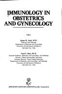 Cover of: Immunology in obstetrics and gynecology