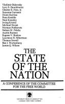 Cover of: The State of the nation: a conference of the Committee for the Free World