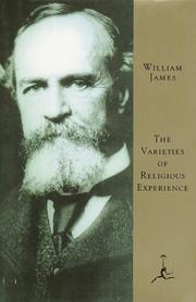 Cover of: The varieties of religious experience by William James