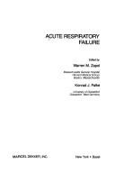 Cover of: Acute respiratory failure