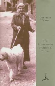 Cover of: The Autobiography of Alice B. Toklas