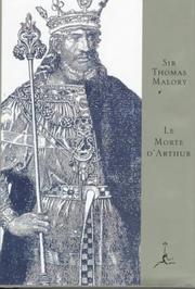 Cover of: Le morte d'Arthur by Thomas Malory