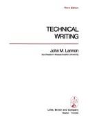 Cover of: Technical writing | John M. Lannon