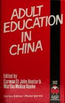 Cover of: Adult education in China