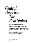 Cover of: Central America by Lester D. Langley, Lester D. Langley