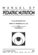 Cover of: Manual of pediatric nutrition