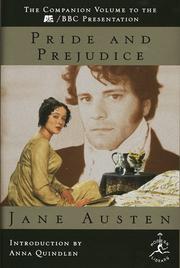 Cover of: Pride and prejudice by Jane Austen