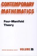 Cover of: Four-manifold theory by AMS-IMS-SIAM Joint Summer Research Conference in the Mathematical Sciences on Four-Manifold Theory (1982 Durham, N.H.)