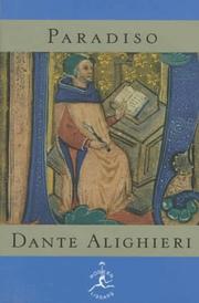 Cover of: Paradiso (Modern Library) | Dante Alighieri