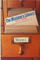 The minister's library by Cyril J. Barber