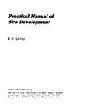 Cover of: Practical manual of site development