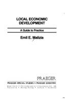 Cover of: Local economic development by Emil E. Malizia