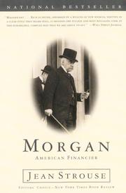 Cover of: Morgan by Jean Strouse, Random House Inc.