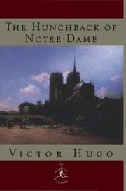Cover of: The hunchback of Notre-Dame by Victor Hugo