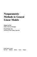 Cover of: Nonparametric methods in general linear models