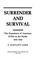 Cover of: Surrender and survival