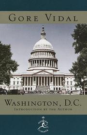 Cover of: Washington, D.C. by Gore Vidal