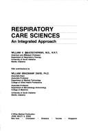 Cover of: Respiratory care sciences. by William V. Wojciechowski