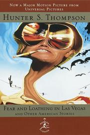 Cover of Fear and loathing in Las Vegas and other American stories