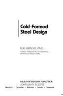 Cover of: Cold-formed steel design
