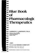 Cover of: Blue book of pharmacologic therapeutics