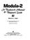 Cover of: Modula-2