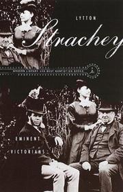 Cover of: Eminent Victorians by Giles Lytton Strachey, Giles Lytton Strachey