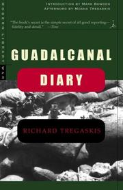 Guadalcanal diary by Richard Tregaskis