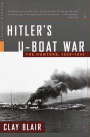 Cover of: Hitler's U-Boat War by Clay Blair
