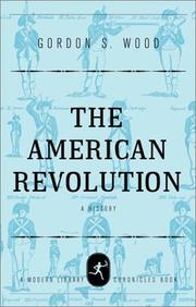 Cover of: The American Revolution by Gordon S. Wood