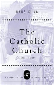 Cover of: The Catholic Church by Hans Küng