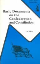 Cover of: Basic documents on the Confederation and Constitution
