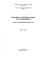 Cover of: Expenditures on population programs in developing regions