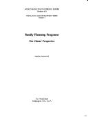 Cover of: Family planning programs: the clients' perspective