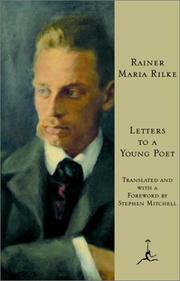 Cover of: Letters to a Young Poet by Rainer Maria Rilke