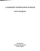 Cover of: A geometric investigation of reach by James Urey Korein
