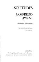 Cover of: Solitudes by Goffredo Parise