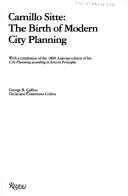 Cover of: Camillo Sitte: the birth of modern city planning