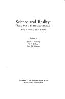 Cover of: Science and reality by edited by James T. Cushing, C.F. Delaney, Gary M. Gutting.