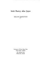 Cover of: Irish poetry after Joyce