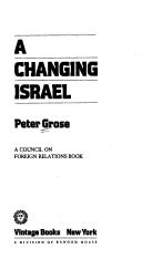 Cover of: A changing Israel