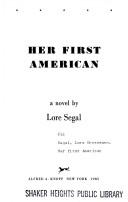 Cover of: Her first American: a novel