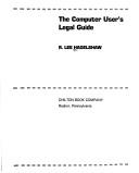 The computer user's legal guide by R. Lee Hagelshaw